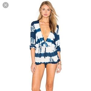 Raga tie dye romper from Revolve